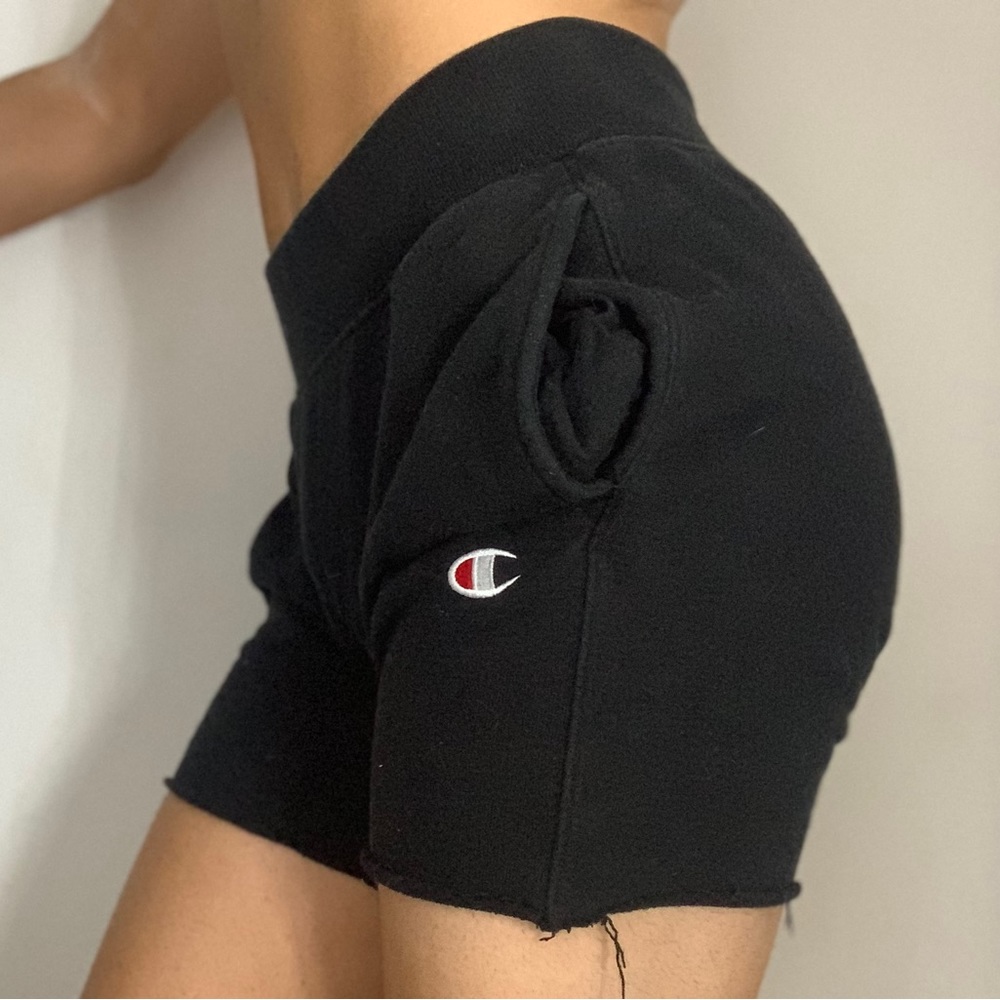 Champion biker shorts, Cropped, Y2k, Street wear. shorts